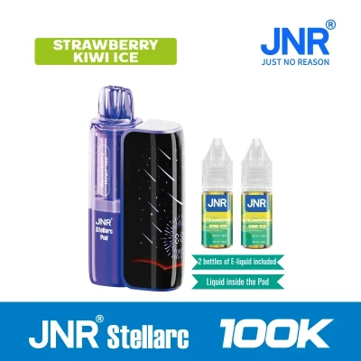 Strawberry Kiwi ice | JNR Vape Stellarc 100K Puffs Kit - Refillable & Replaceable Pod Vape